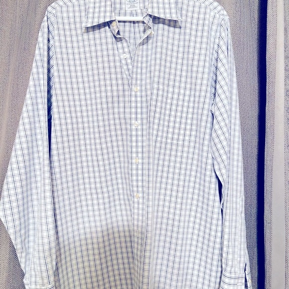 Brooks Brothers Dress Button Down Shirt 16 1/5  35 - Picture 2 of 7